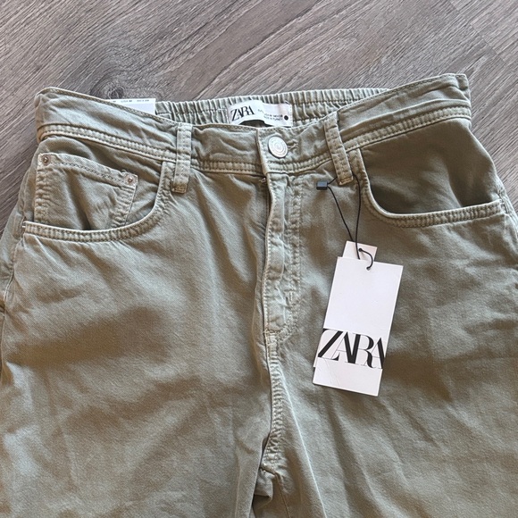 Zara Sage Green Casual Jogger Pants “The Mercer Jogger” - Picture 3 of 6